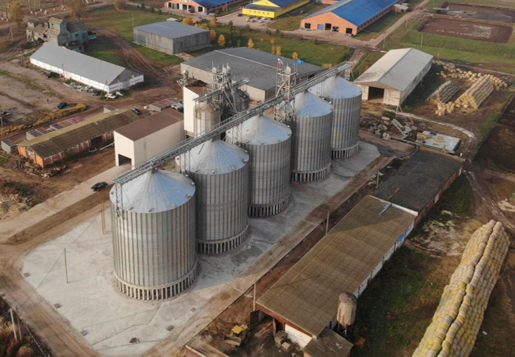 ЗАО Суворовское» Элеватор вместимостью 15 000 тонн зерна в с. Весь Суздальского района 